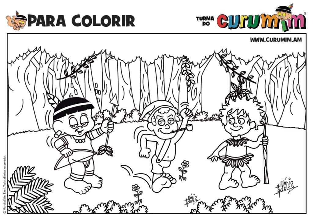 Curumim e as lendas
