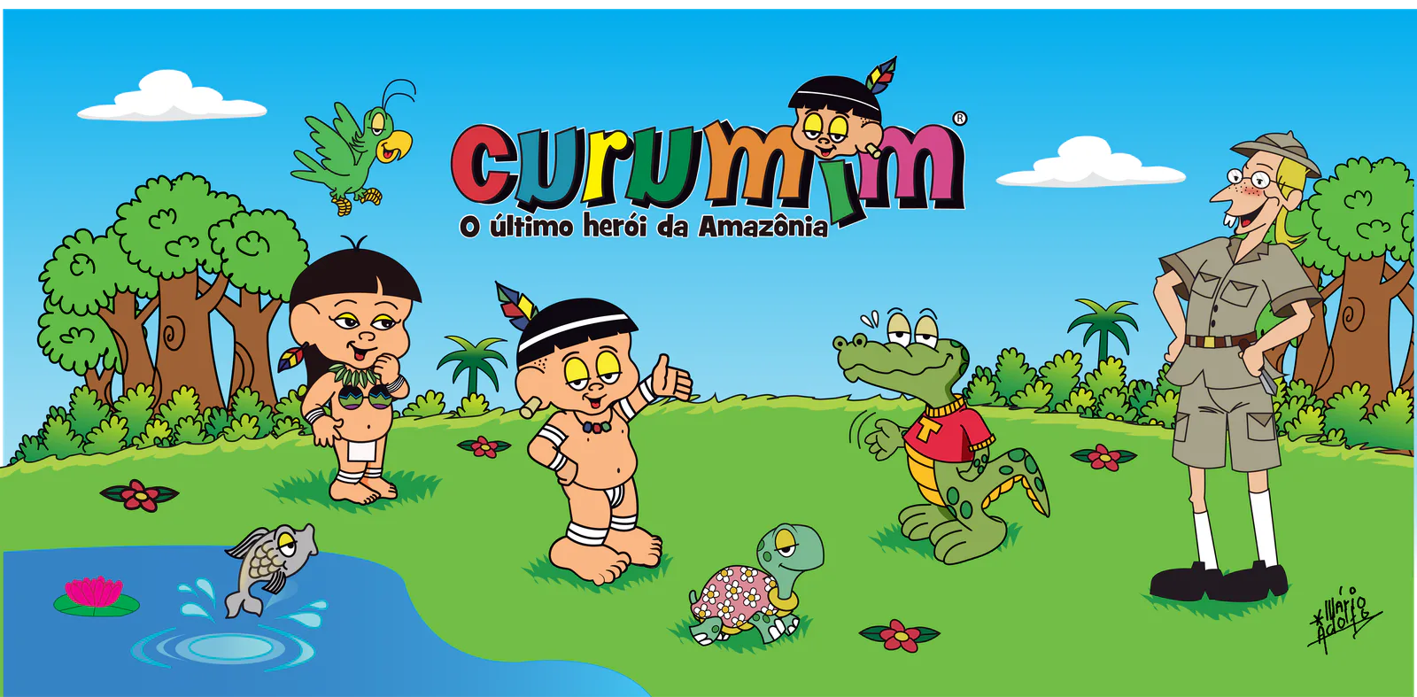 Curumim e sua turma na Amazônia